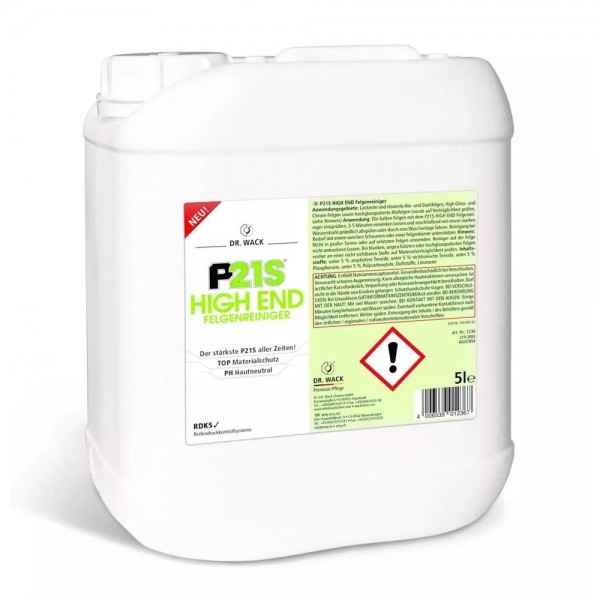 P21S HIGH END Felgenreiniger 5 Liter von #392699