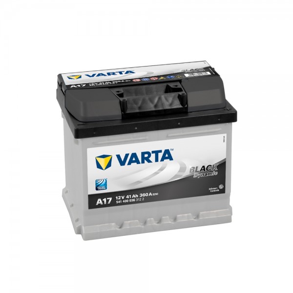 Varta Autobatterien-BLACK dynamic-A17-12V-41AH-360A