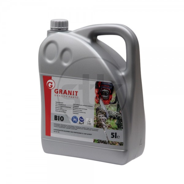 GRANIT Sägekettenhaftöl Kettenhaföl Kettenöl Motorsäge BIO 5 L